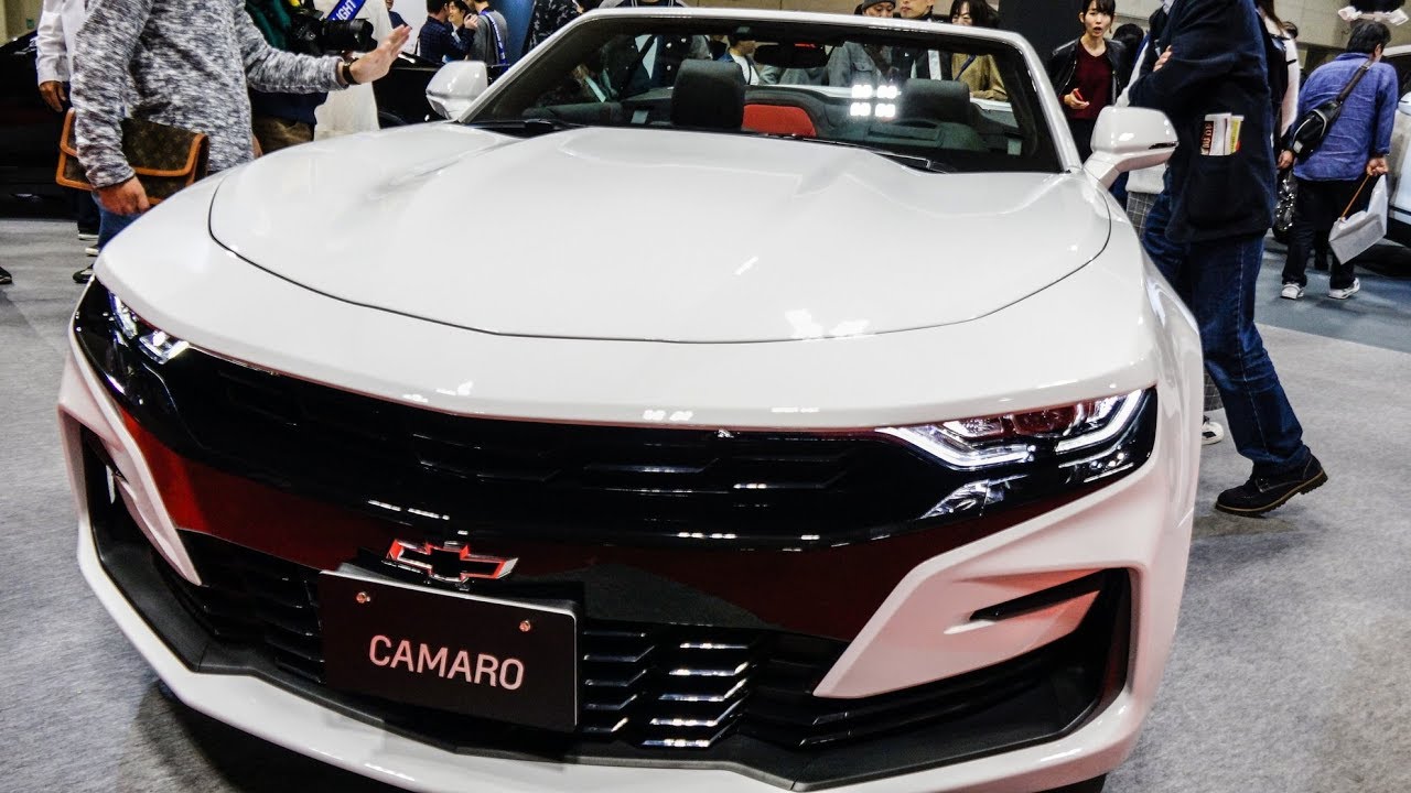 (4K)シボレー カマロ 白 2020 Chevrolet Camaro white – 名古屋モーターショー2019