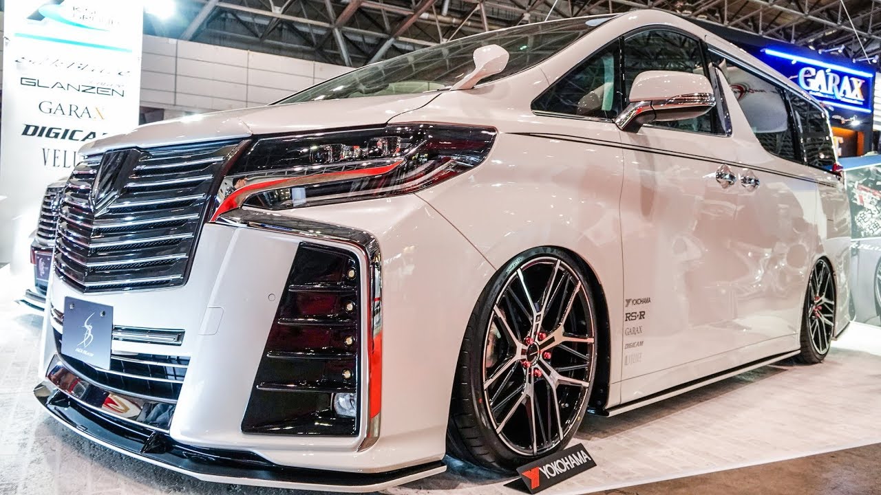 (4K)シルクブレイズ トヨタ 30系 アルファードS 後期 カスタム SILKBLAZE 30 ALPHARD bodykit – 東京オートサロン2020