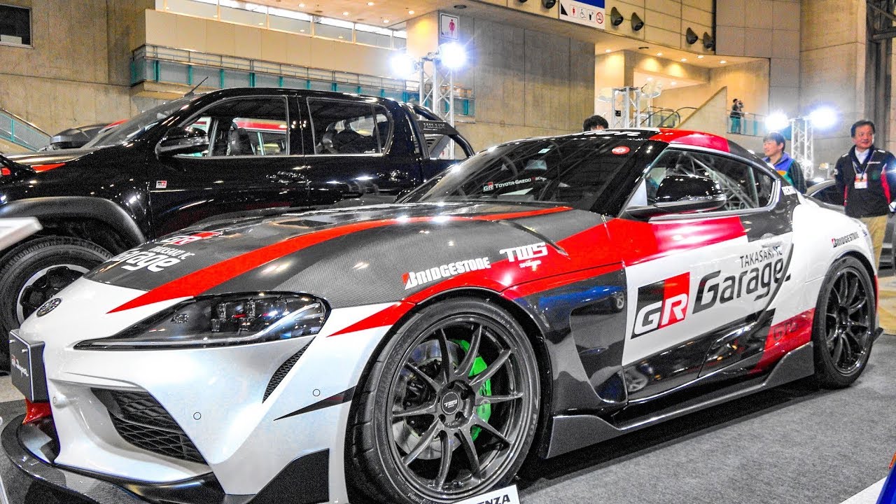 (4K)GR SUPRA bodykit GRスープラ エアロ カスタム – TOKYO AUTO SALON 2020