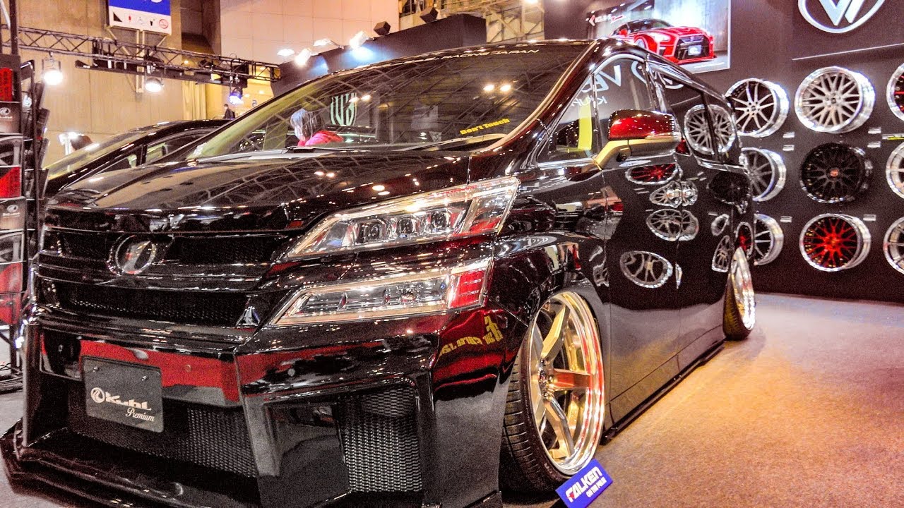 (4K)KUHL×ROHAN GHOST RED VELLFIRE クールレーシング×ローハン ゴースト レッド ヴェルファイア – TOKYO AUTO SALON 2020