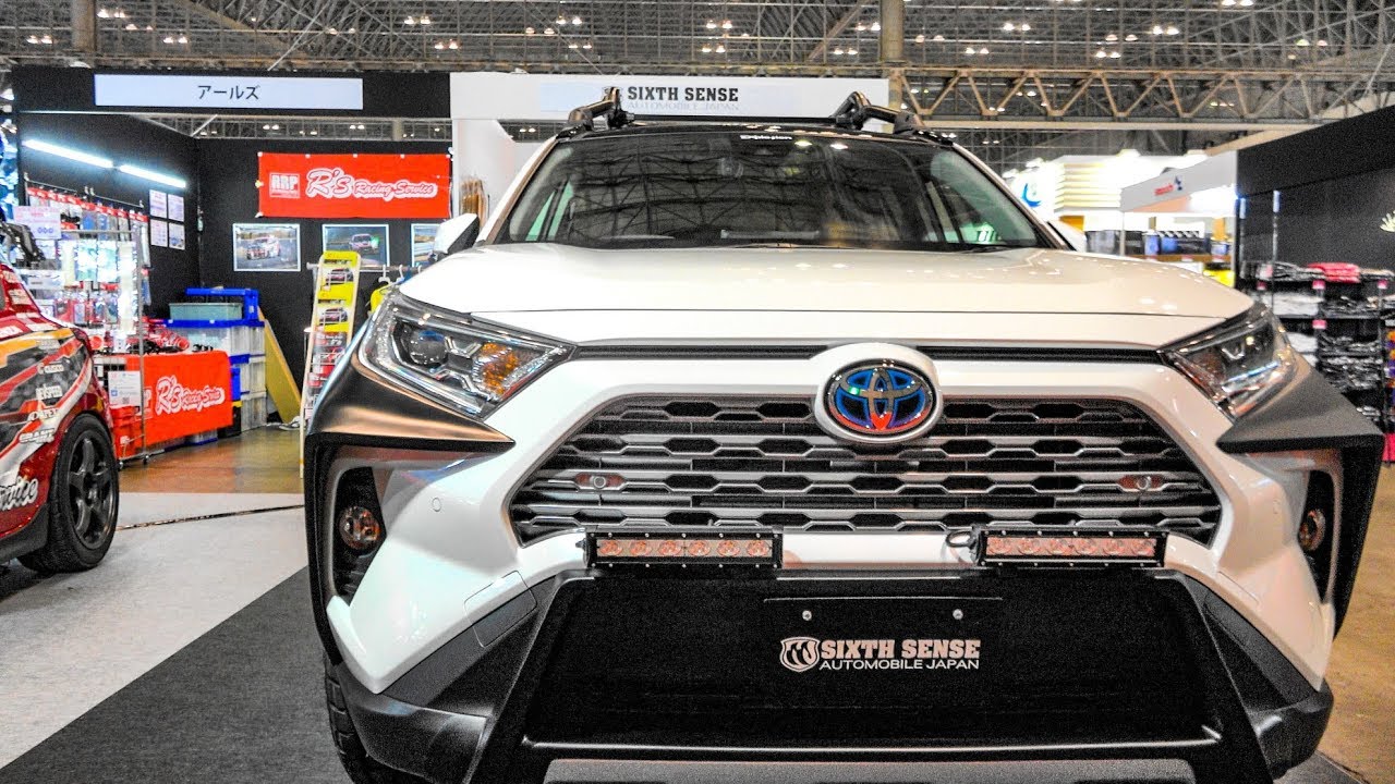 (4K)SIXTH SENSE TOYOTA RAV4 modified シックスセンス RAV4 カスタム – TOKYO AUTO SALON 2020