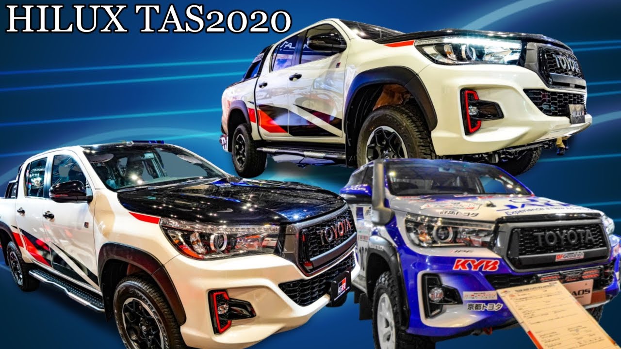 (4K)TOYOTA HILUX bodykit TAS2020 – 東京オートサロン2020 ハイラックス カスタムが集結