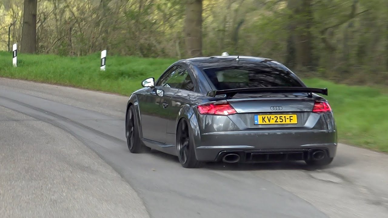 650HP Crooke Tuning Audi TT-RS 8S with Decatted Exhaust – Accelerations & Drag Races !