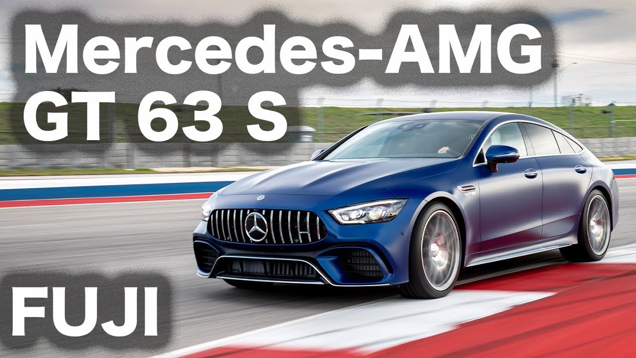 【新車・試乗レポート】メルセデスAMG GT63 S  GENROQ of the year 富士スピードウェイ