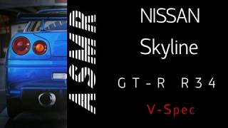 ASMR - Nissan Skyline GT-R R34 V-Spec (with extra late shifts) | Assetto Corsa