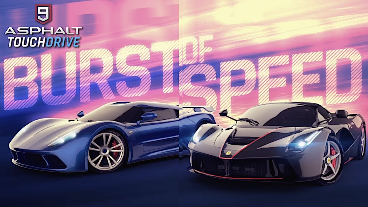 ASPHALT 9: LEGENDS – Burst of Speed – Akylone vs LaFerrari Aperta