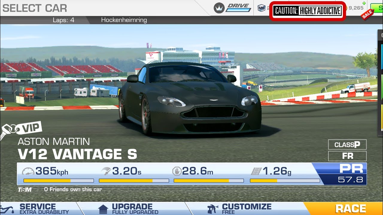 ASTON MARTIN V12 VANTAGE S || REAL RACING 3 || TOP SPEED 360+ kph SUPERCAR GAMEPLAY…