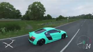 AUDI R8 COUPE V10 PLUS 5.2 FSI QUATTRO forza Horizon 4 ( Gameplay 4K )