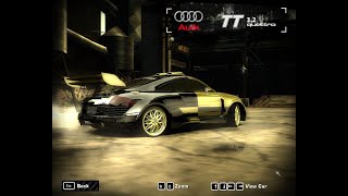 AUDI TT 3,2 NEED FOR SPEED MOST WANTED