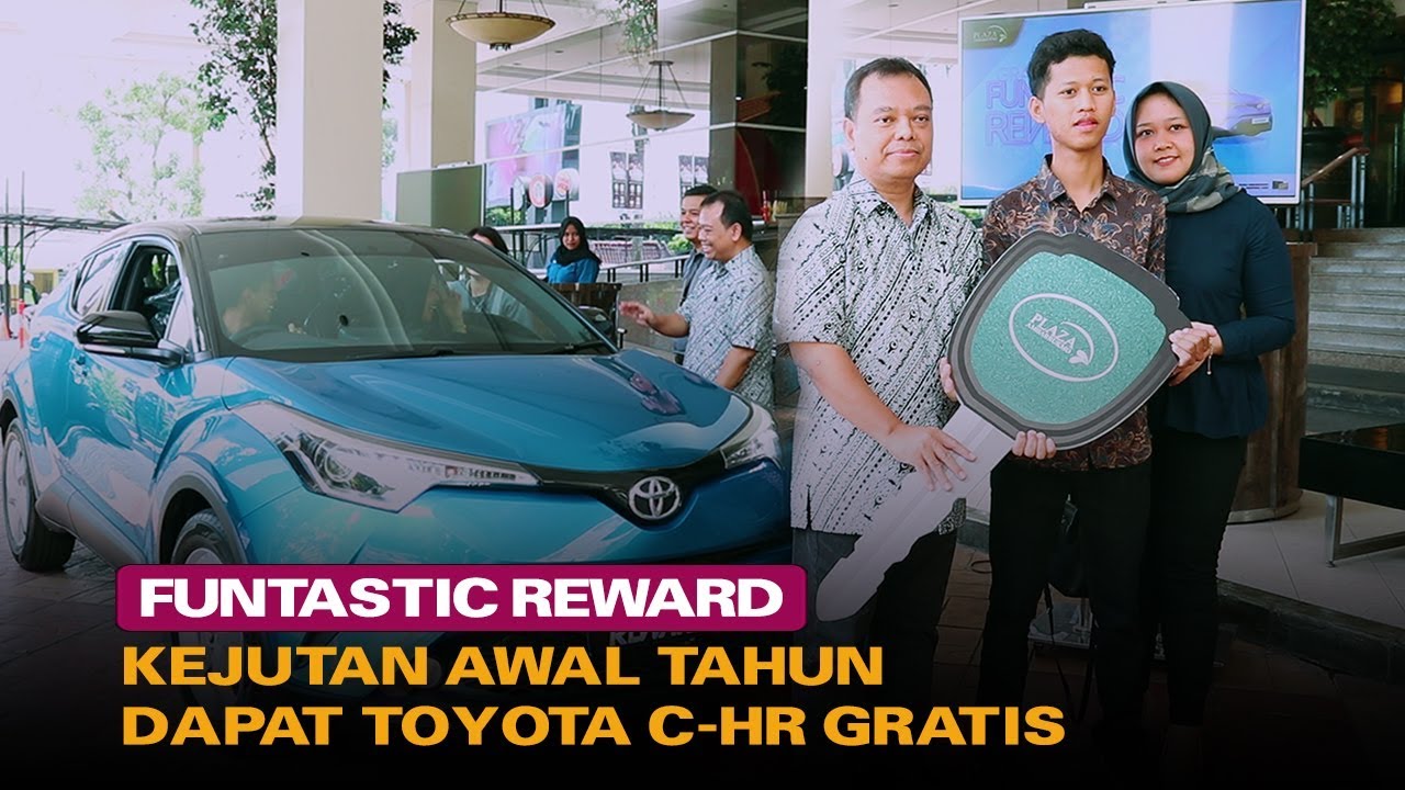 AWAL TAHUN SUDAH DAPAT TOYOTA C-HR DARI PLAZA AMBARRUKMO