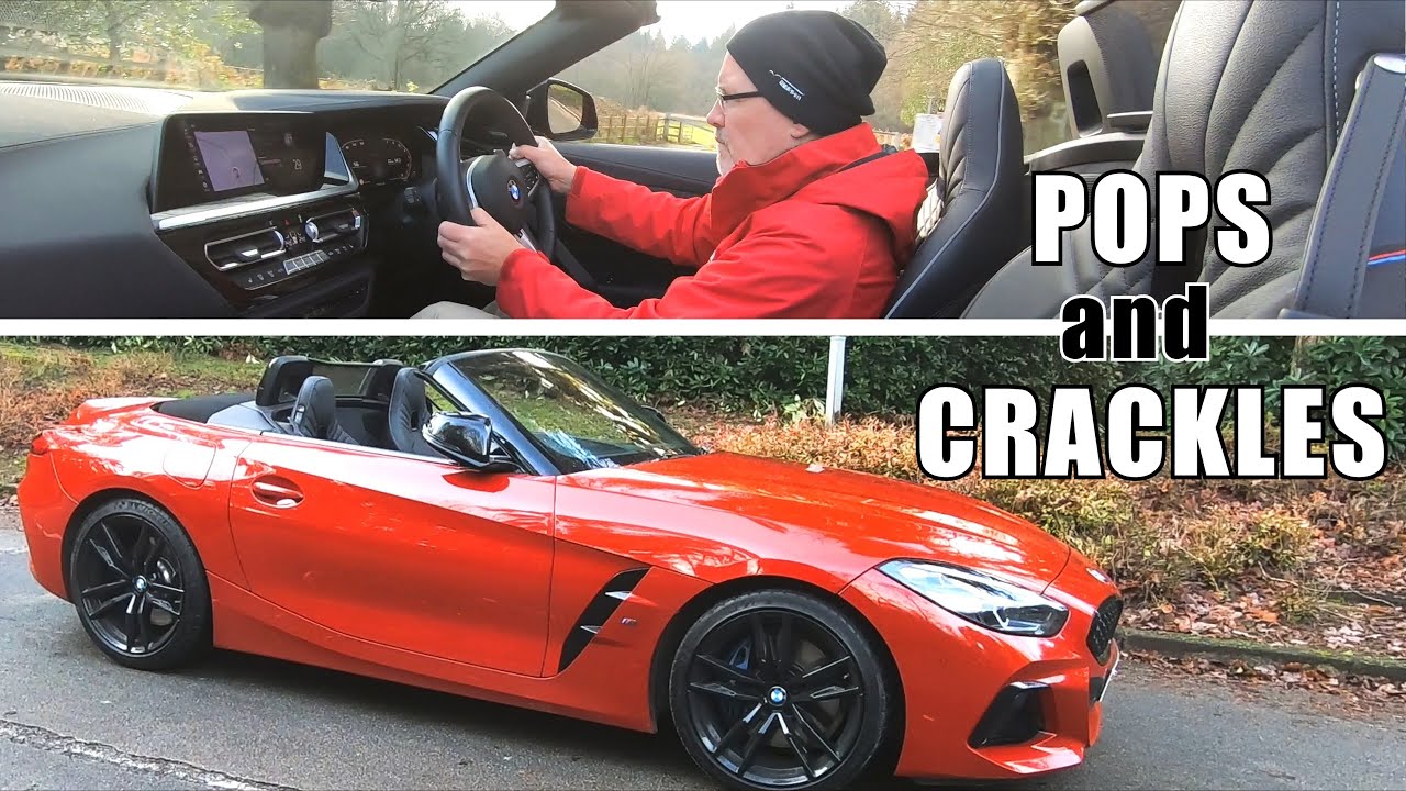 AWESOME POPS & CRACKLES EXHAUST SOUND ! BMW Z4 (G29) M40i (3 LITRE | 340 BHP | 500 NM)