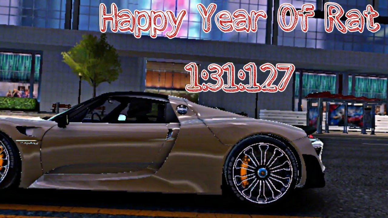 Asphalt 9 Happy Year Of The Rat Porsche 918 Spyder Maxed 1:31:127