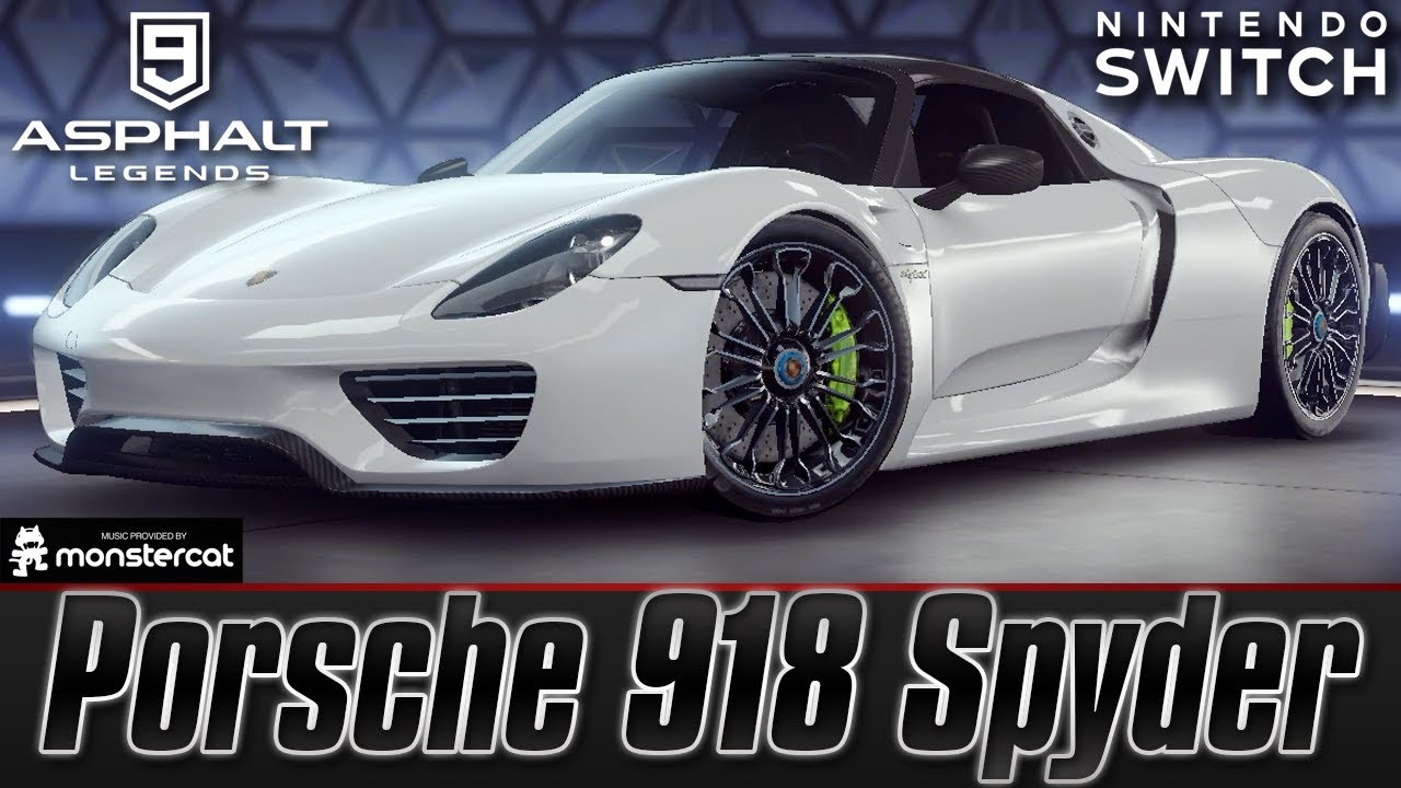 Asphalt 9 Legends (Nintendo Switch): Porsche 918 Spyder | UNLEASHED EVENT | Best Tips & Routes