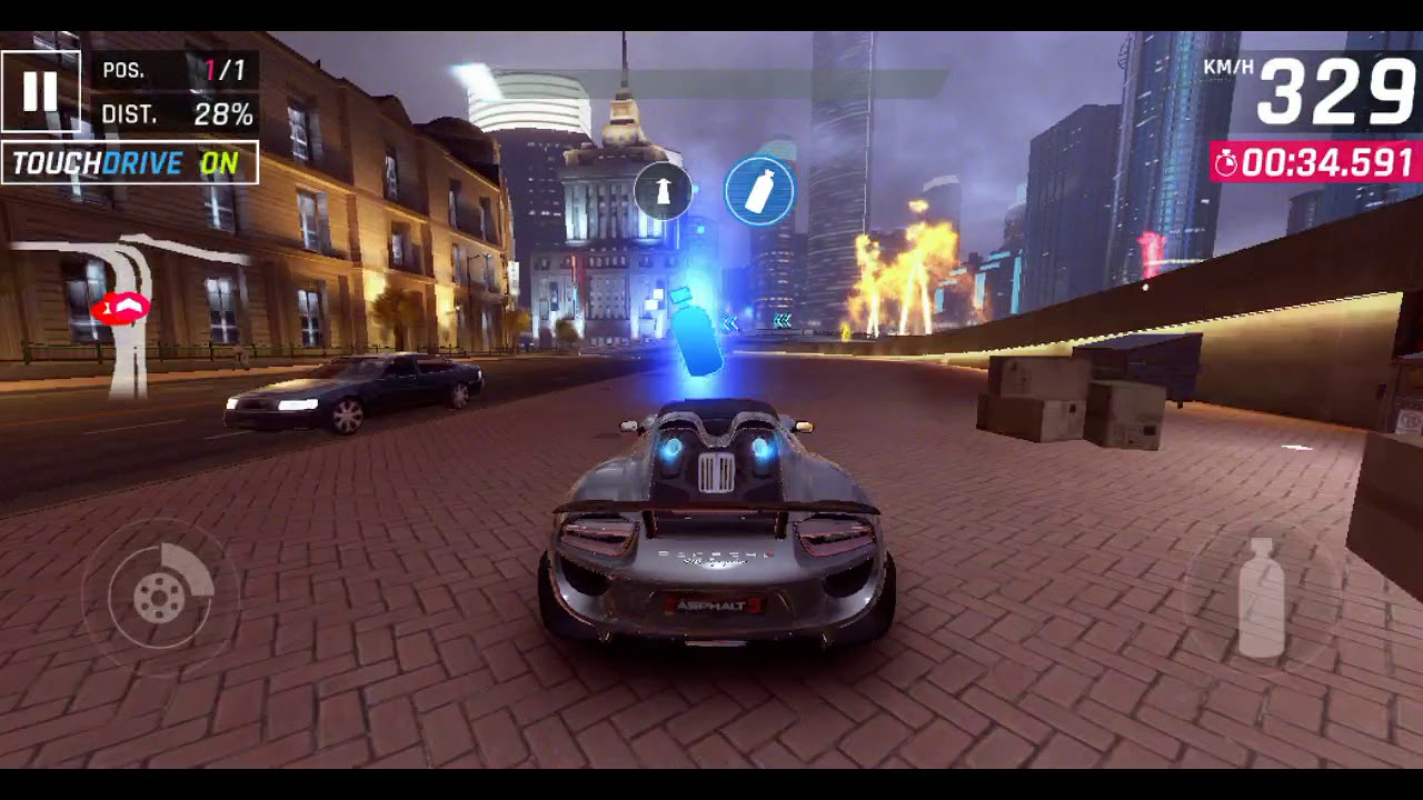 Asphalt 9 legends PORSCHE 918 SPYDER Car gameplay with Escape master???😥😥😓😓