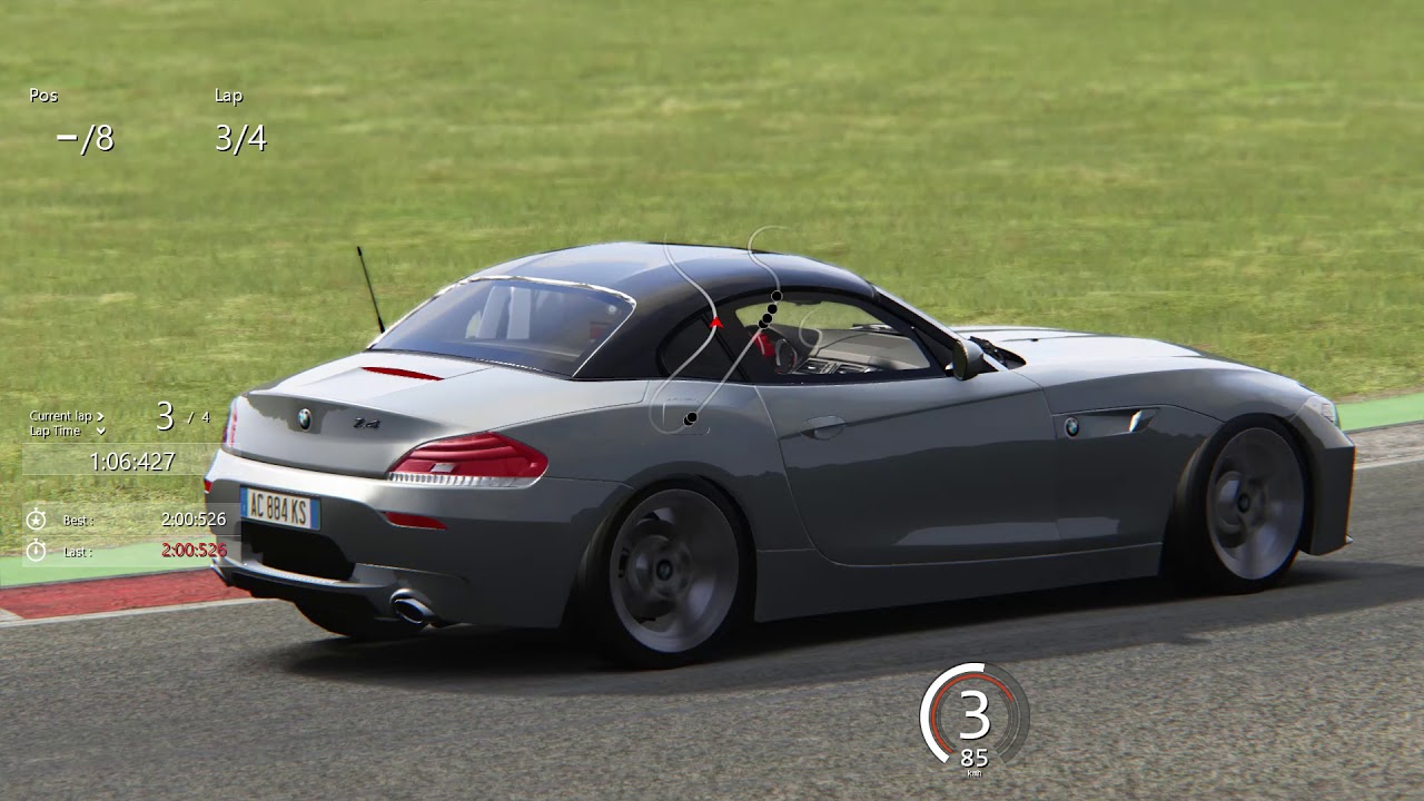 Assetto Corsa   Nurburgring Sprint   BMW Z4  2020 01 08 07 59 19