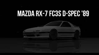 Assolute racing MAZDA RX-7 FC3S D-SPEC ’89