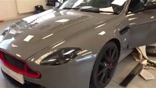 Aston Installations Ltd Apple CarPlay fitment in Aston Martin Vantage V12