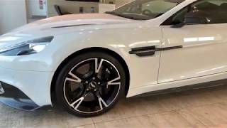Aston Martin Vanquish S Coupe Finished In Lunar White