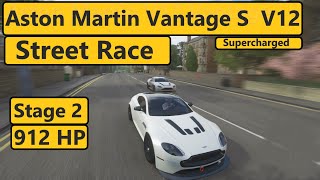 Aston Martin Vantage S V12 Stage II 912HP // POV Drive // Drift Drive