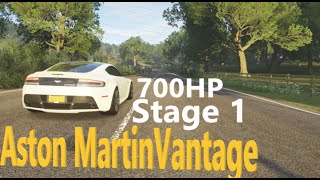 Aston Martin Vantage V12 S Tuned Stage 1 700HP // Real Driving Simulator