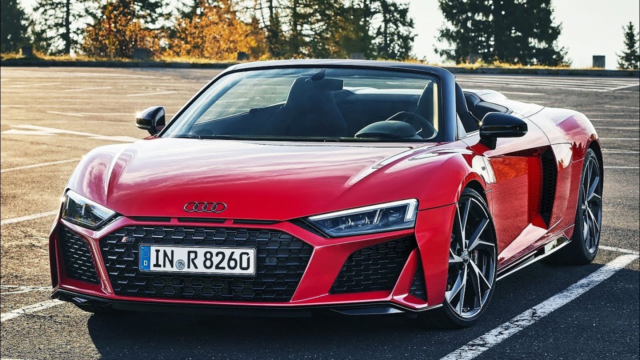 Audi R8 V10 RWD Spyder 2020 - 2021 Review, Photos, Exhibition, Exterior and Interior