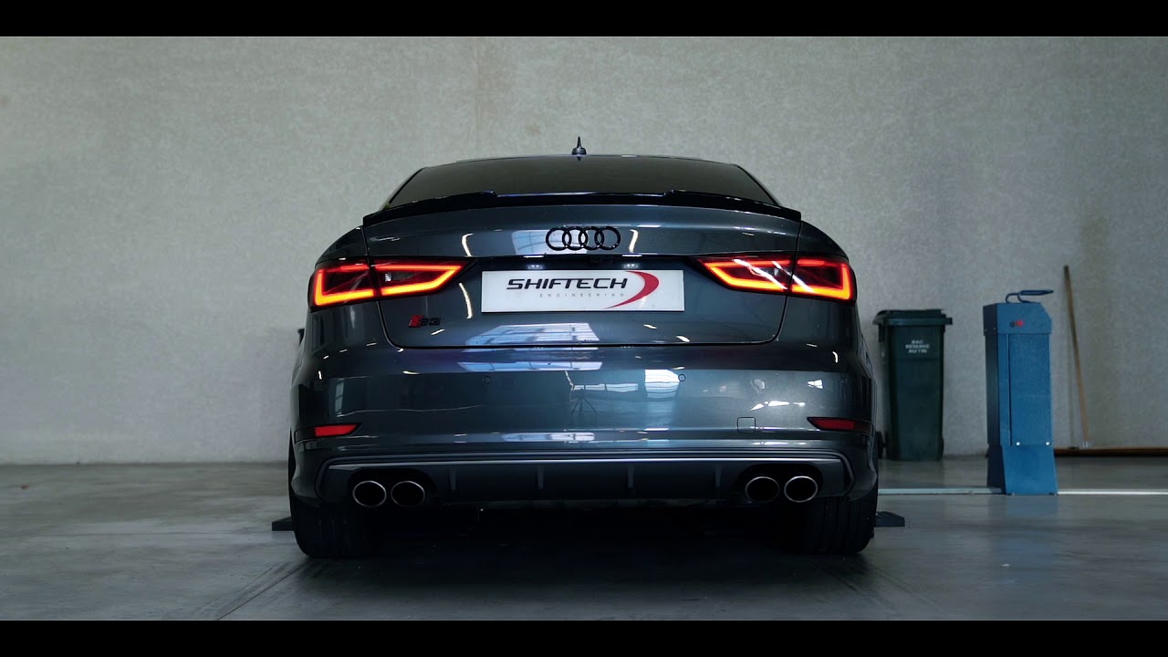 Audi S3 8V WITH REMUS EXHAUST