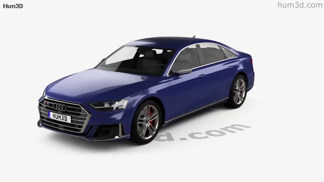 Audi S8 L 2020 3D model by Hum3D.com