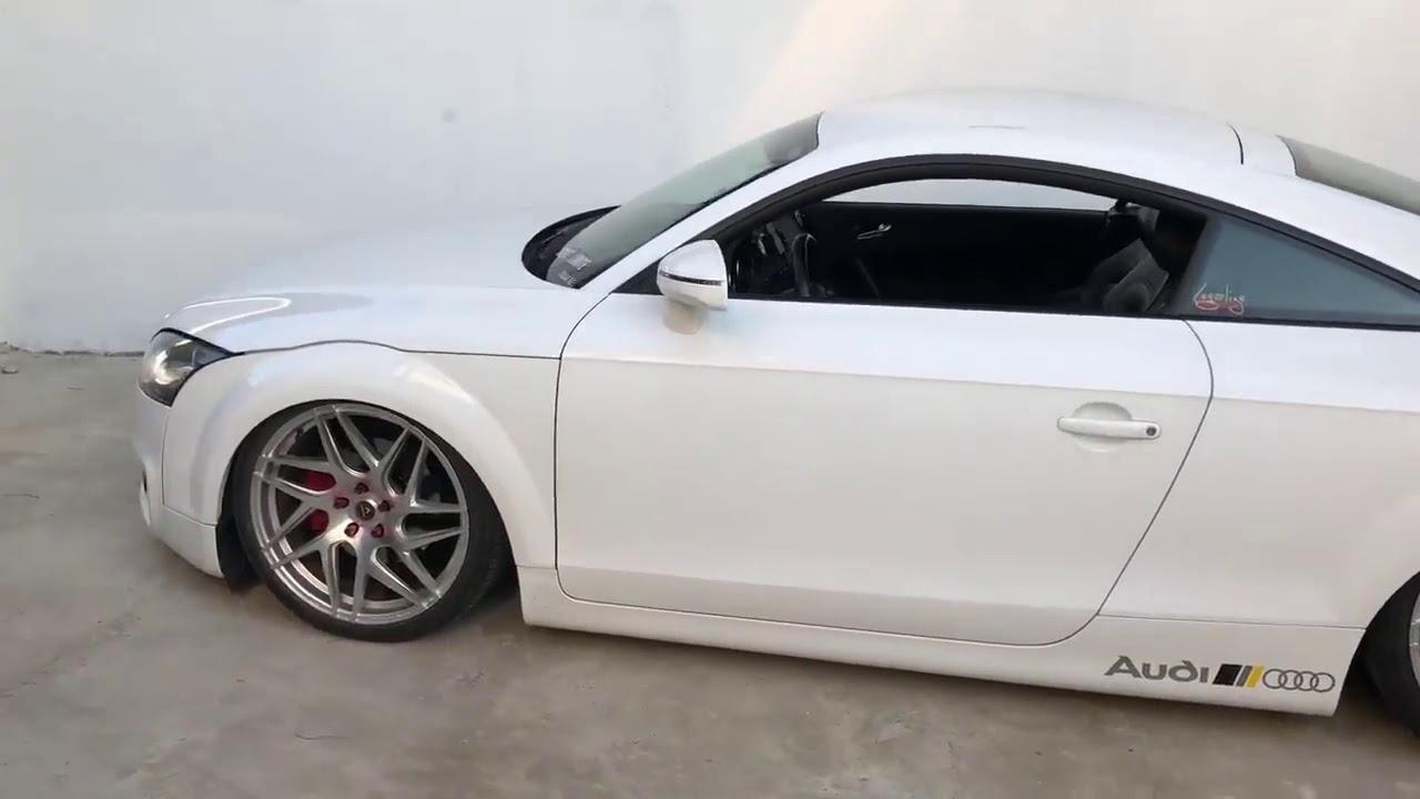 Audi TT rebaixado - suspensão a ar - Legalize Suspensões - Itajai - Santa Catarina