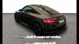 Audi tt coupe occasion visible à Montauban présentée par Jpr automobiles