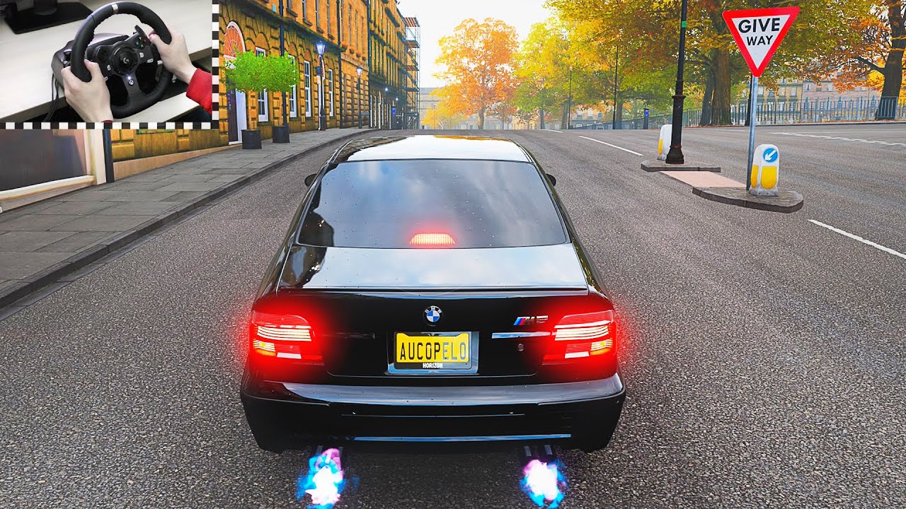 BMW E39 M5 | Forza Horizon 4 | Logitech g29 GamePlay