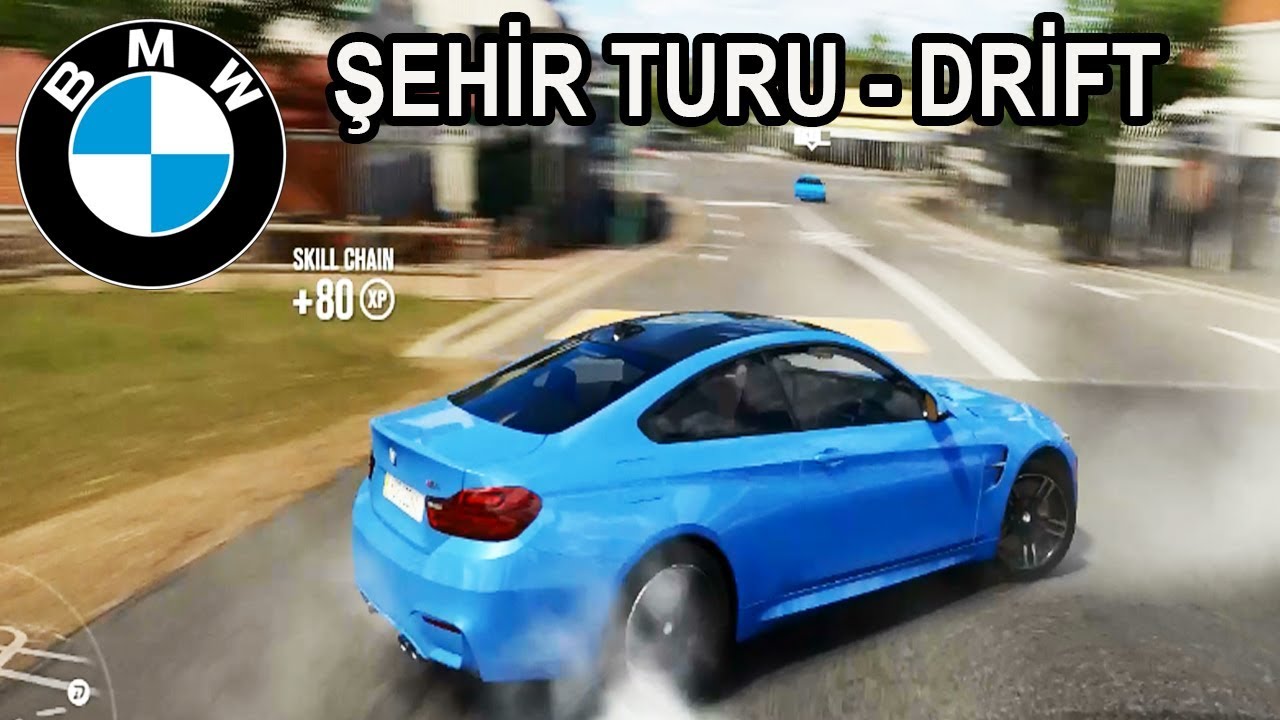 BMW M4 COUPE Şehir Turu / Forza Horizon 3