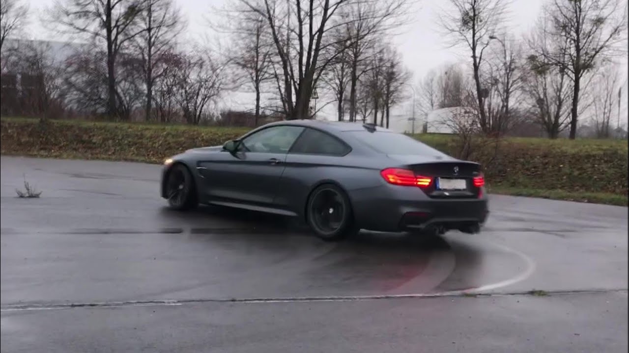 BMW M4 Donuts stock exhaust – new exhaust – new exhaust and downpipes