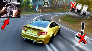 BMW M4 Drift Trial! (without Clutch and Handbrake Lever) – Forza Horizon 4
