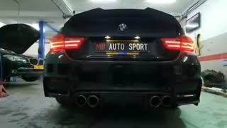 BMW M4 F80 w/ ARMYTRIX Variable Valve Controlled Exhaust, Loud Revs!