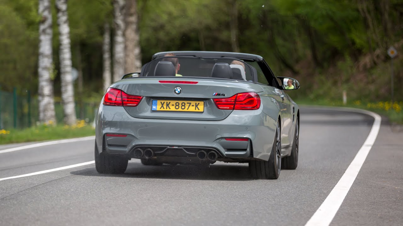 BMW M4 F83 Convertible w/ Akrapovic Exhaust – LOUD Revs & Accelerations !