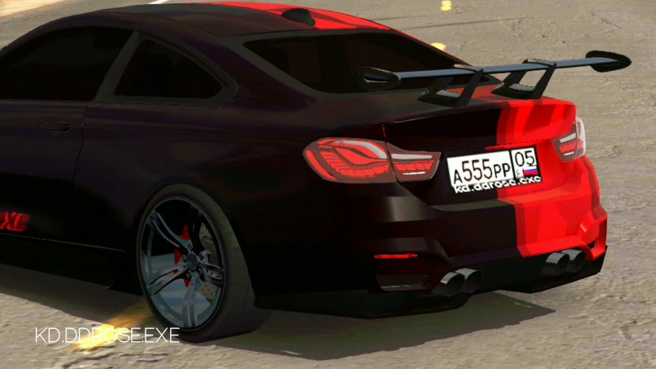 BMW M4 TWO FACE HALF CAMO • Car Parking Multiplayer