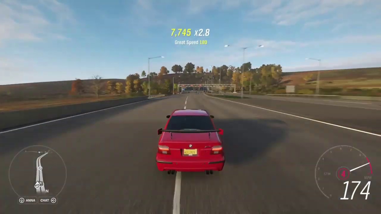 BMW M5 2003 test drive Forza Horizon 4