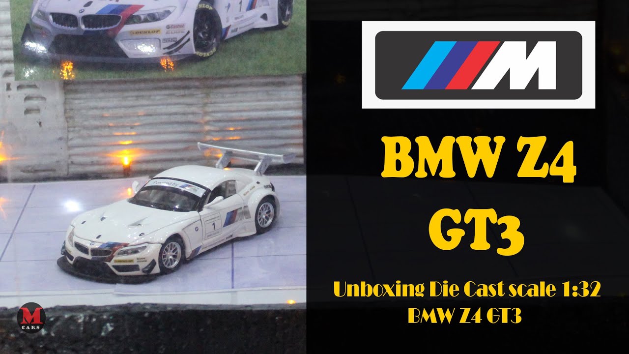 BMW  Unboxing | BMW Z4 GT3 | Diecast Scale 1:32 | Atrust Videos