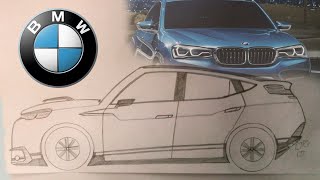 BMW X4 SUV – Araba Çizimi