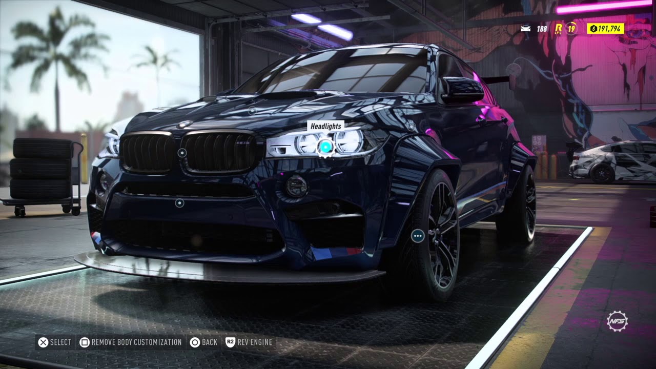BMW X6 M 2016| CUSTOMISATION AND SOUND| Need For Speed Heat