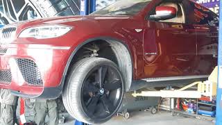 BMW X6 sau 70.000km cần làm gì phần gầm- gara Cường Nguyễn