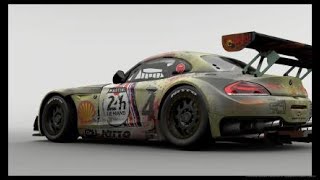 BMW Z4 GT3 '11 / GT Sport Adesivagem - "Após 24 horas de Le Mans "
