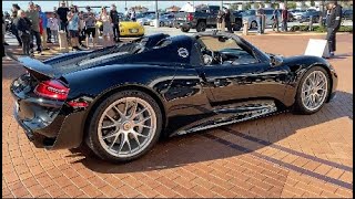 Black Porsche 918 Spyder