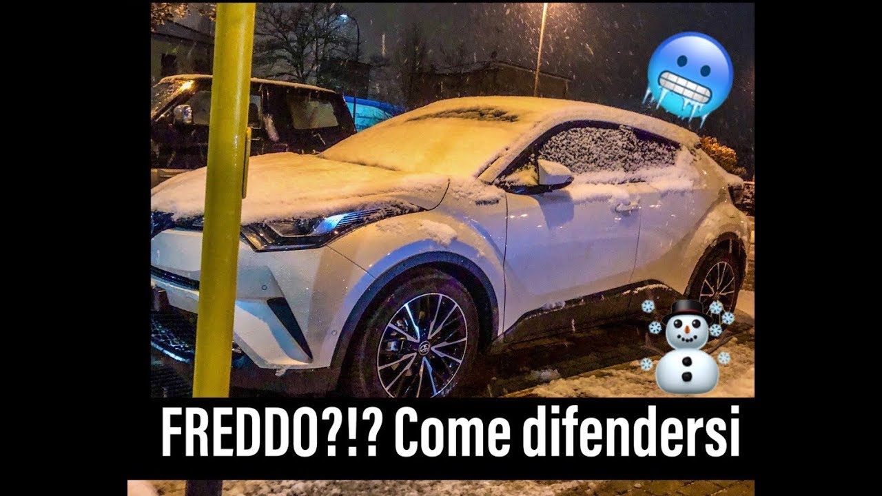 COME SUPERARE L'INVERNO... TOYOTA CHR HYBRID