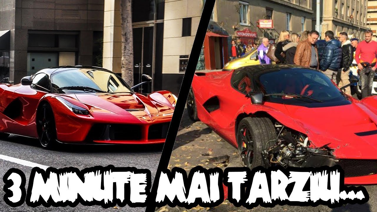 CONDUC UN LAFERRARI | *3 minute mai tarziu…pa*