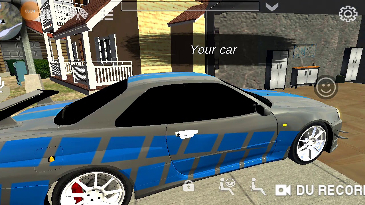 Car parking multiplayer  nissan skyline GTR R34 for Paul Walker