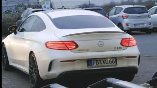 Carspotting /////AMG c63 s | Audi rs3 Audi s8 mini meredes fake exhaust