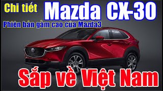 Chi tiết Mazda CX-30 – phiên bản gầm cao của Mazda3 sắp về Việt Nam(Techcar)