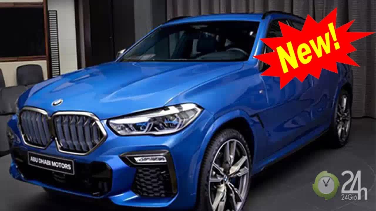 Cận cảnh BMW X6 M50i màu xanh Riverside Blue, giá từ 1,98 tỷ đồng