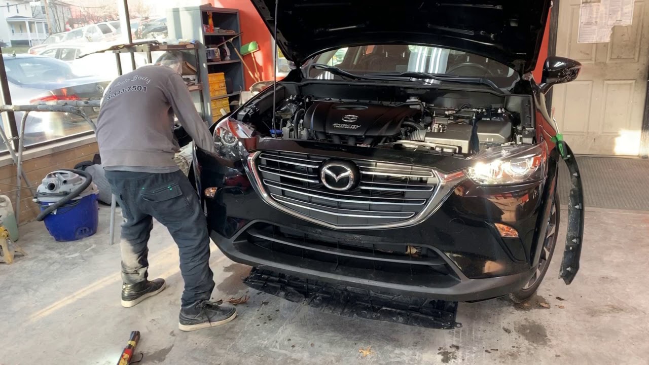 Como remover bumper cover en CX3 #cx3 #mazda #bodyshop #newyork